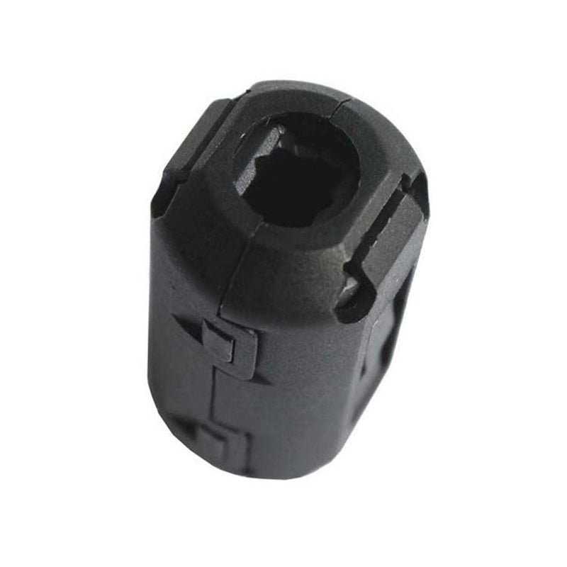 Hondark 20pcs Inner 7mm 0.28inch Filter Ferrite Bead Ferrite Clamps Chokes Ferrite Snap Ferrite Core Ferrite Clips Black - Image 1